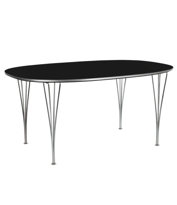 Fritz Hansen Superellipse Campaign - Fritz Hansen B612 Superellipse dining / meeting table Fenix laminate