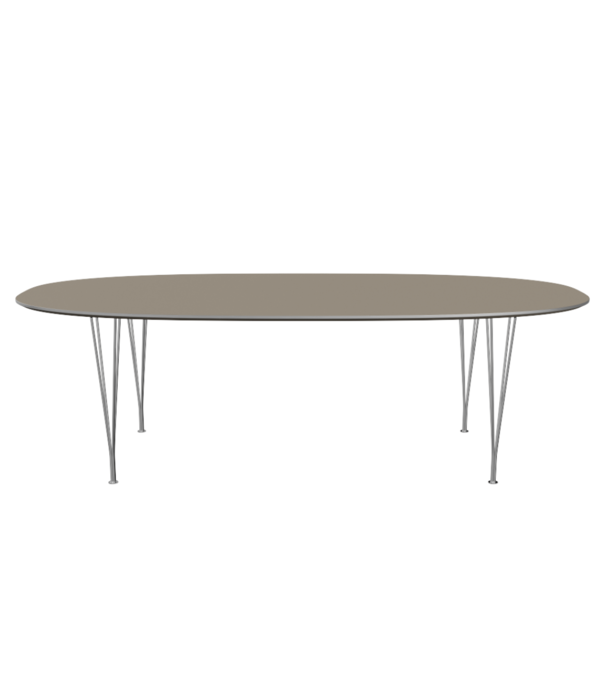 Fritz Hansen Superellipse Campaign B614 Superellipse dining / meeting table Fenix laminate