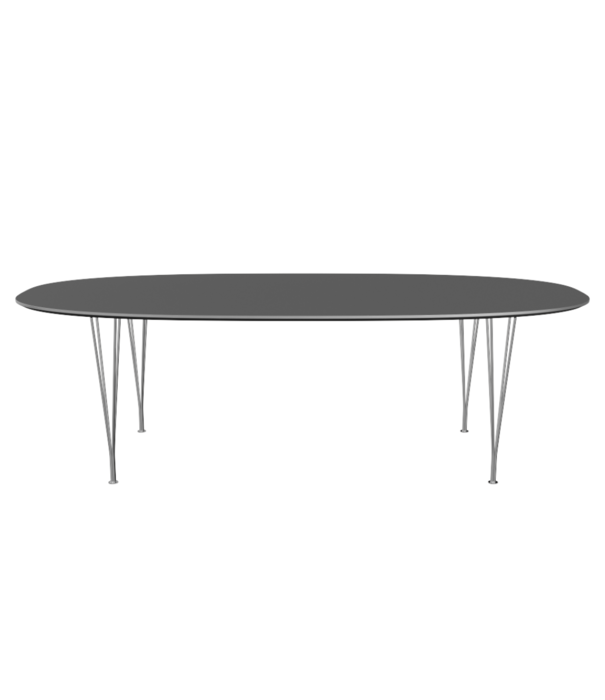 Fritz Hansen Superellipse Campaign B614 Superellipse dining / meeting table Fenix laminate