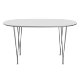 Superellipse Campaign - Fritz Hansen B611 Superellipse dining / meeting table Fenix laminate