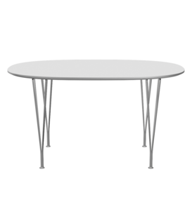 Fritz Hansen - Superellipse B611 Table chromed / laminate L135