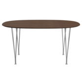 Fritz Hansen - B612 Superellipse Table Walnut