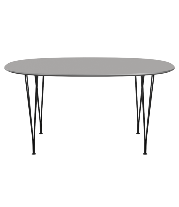 Fritz Hansen Superellipse Campaign - Fritz Hansen B612 Superellipse eet / vergader tafel Fenix laminaat