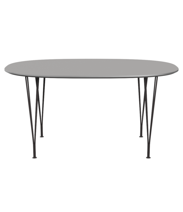 Fritz Hansen Superellipse B612 Tafel  Efeso grijs laminaat 150cm