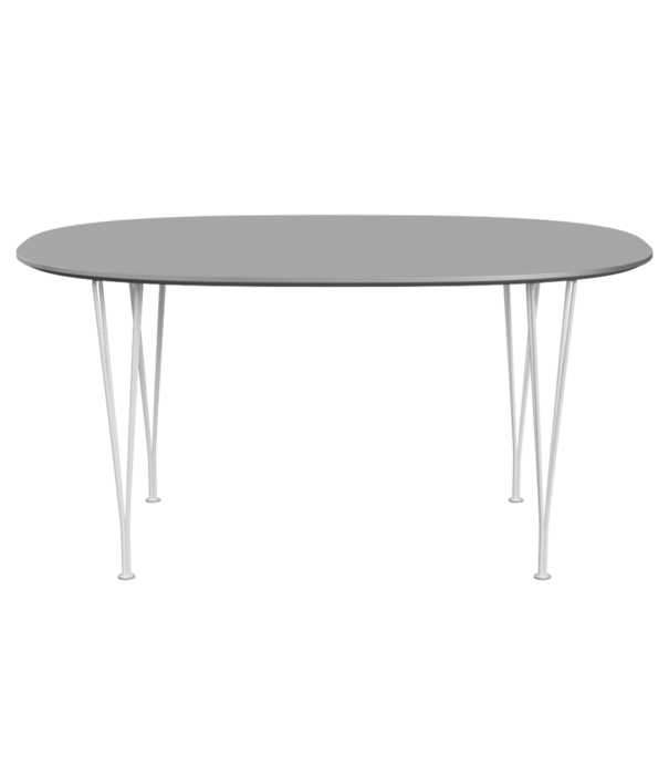 Fritz Hansen Superellipse B612 Table  Efeso grey laminate 150cm