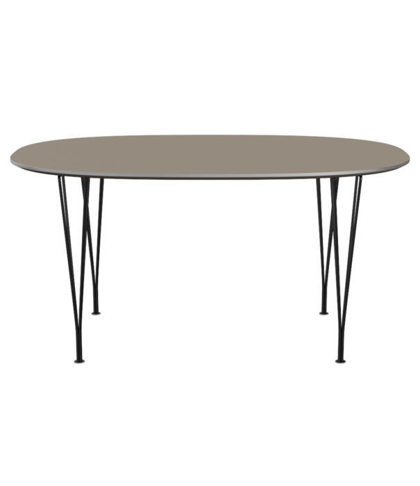 Fritz Hansen Superellipse Campaign - Fritz Hansen B612 Superellipse eet / vergader tafel Fenix laminaat