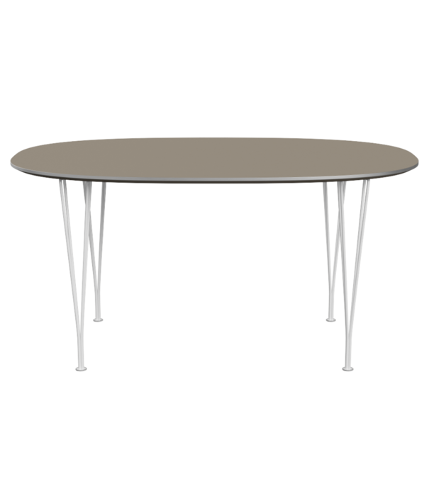 Fritz Hansen Superellipse B612 Table Brown Ottowa laminate 150cm