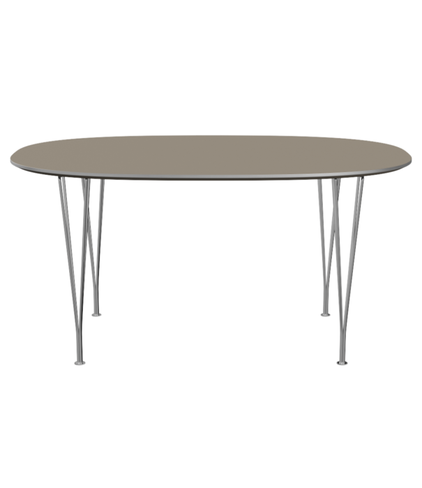 Fritz Hansen Superellipse B612 Table Brown Ottowa laminate 150cm