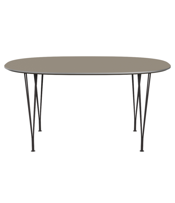 Fritz Hansen Superellipse B612 Table Brown Ottowa laminate 150cm
