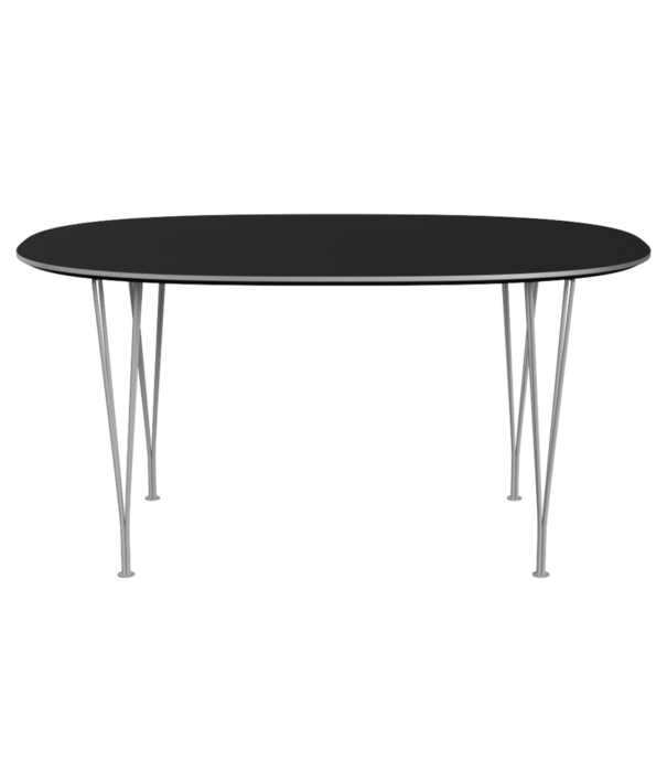 Fritz Hansen Superellipse B612 Table black laminate 150cm
