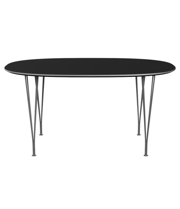 Fritz Hansen Superellipse B612 Table black laminate 150cm