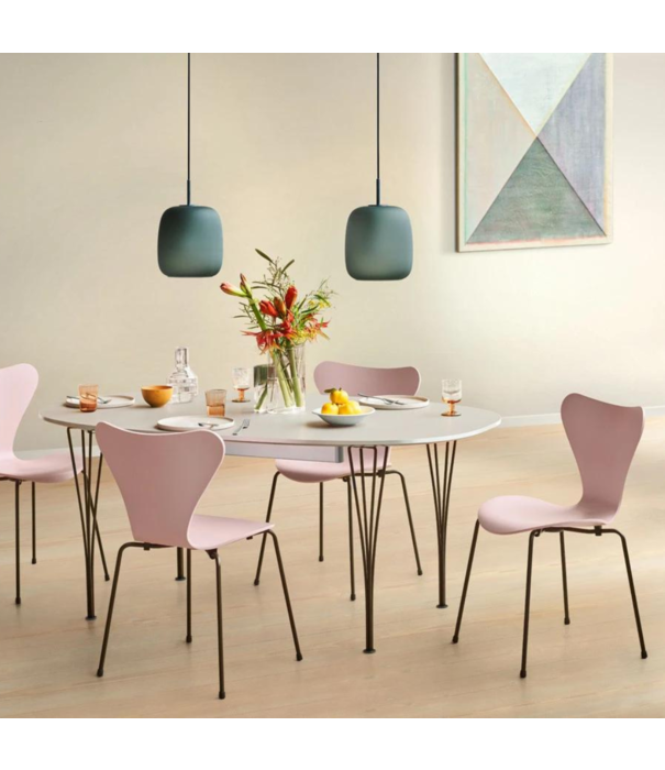 Fritz Hansen Superellipse B612 Table  Efeso grey laminate 150cm