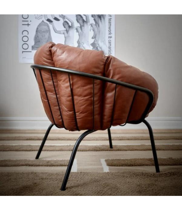 Maze  Maze - Same Easy arm chair leather
