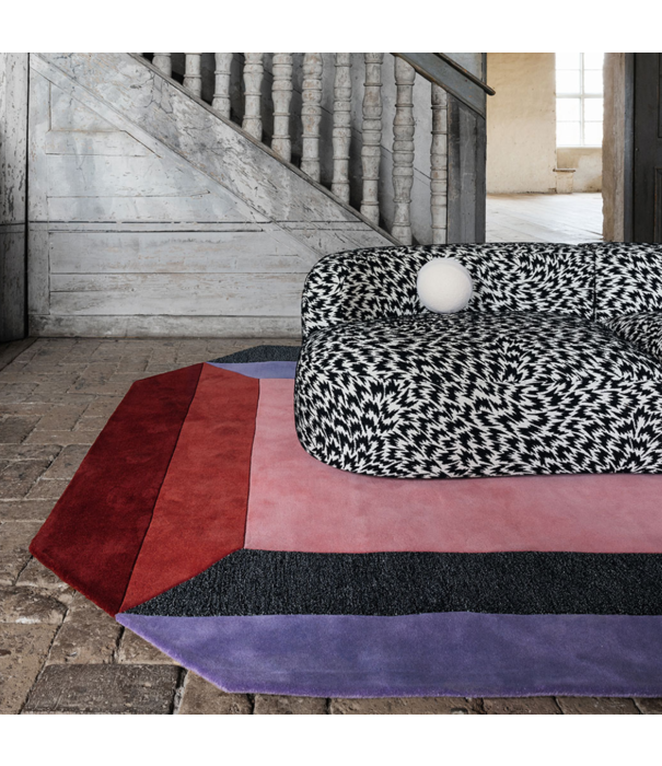 Layered  Layered Teklan Crystal Spectrum Vloerkleed