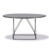 Model 6568 JG Eettafel linoleum tafelblad 140cm