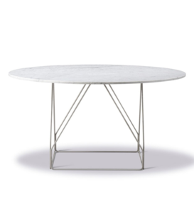 JG Eettafel marmer tafelblad 140cm