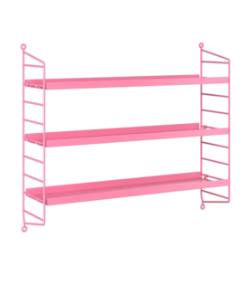 String Pocket Metal  Cabinet fuchsia / fuchsia