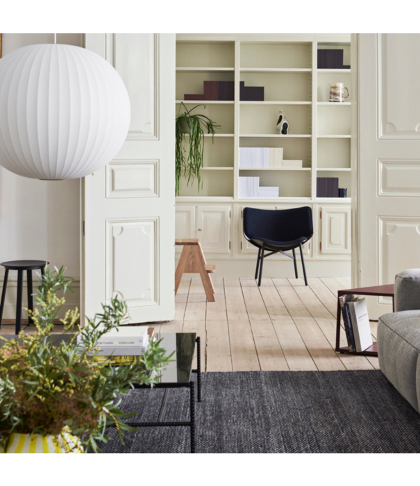 Hay  Hay Nelson Collection - Nelson Angled Sphere Bubble pendant small off white