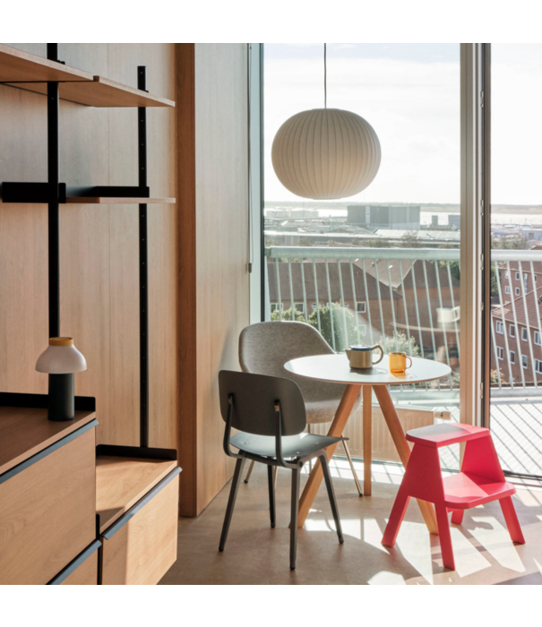 Hay  Hay Nelson Collection - Nelson Angled Sphere Bubble pendant small off white