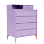 Montana Selection - Keep, chest of drawers with legs