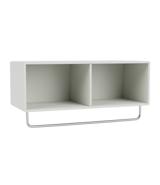 Montana Furniture Montana Selection - Coat Shelf with clothes rack clay