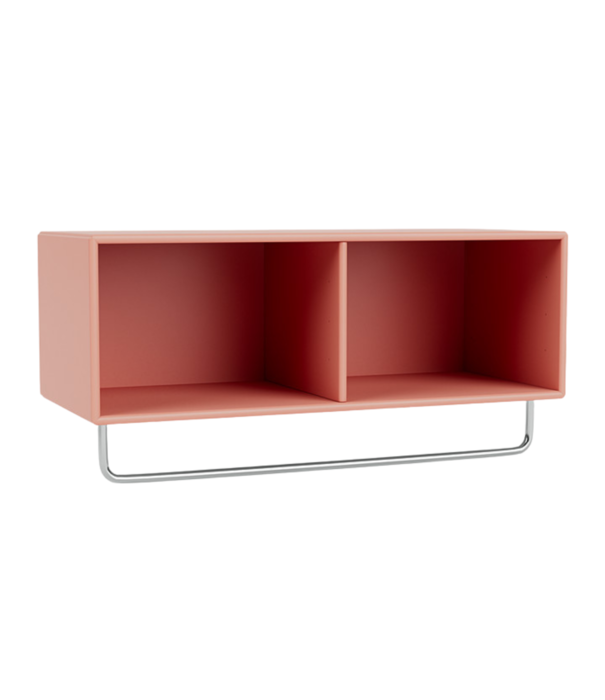 Montana Furniture Montana Selection - Coat Shelf with clothes rack ruby