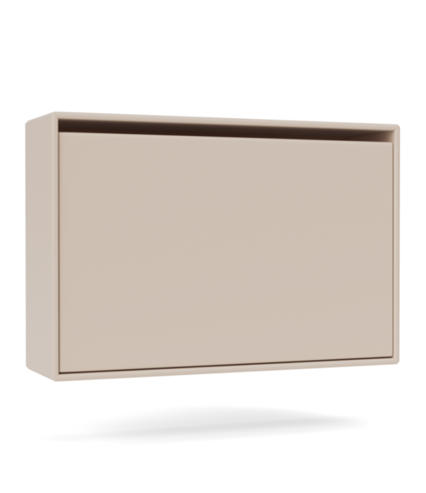 Montana Furniture   Hide Shoe Cabinet Wall