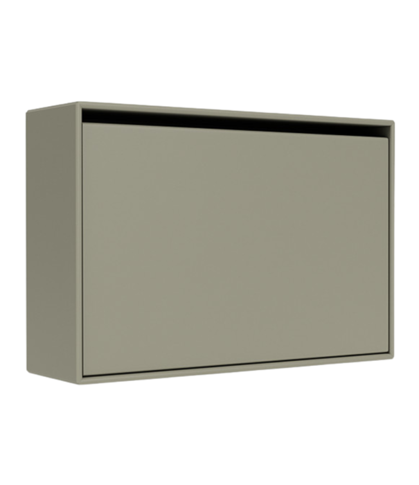 Montana Furniture   Hide Shoe Cabinet Wall