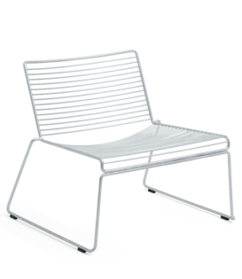 Hay - Hee lounge chair Hot Galvanised