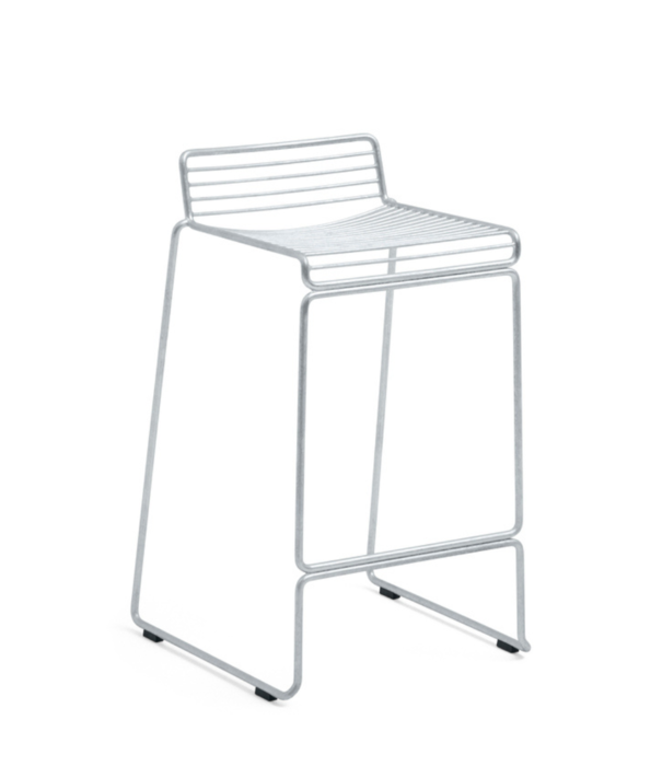 Hay  Hay - Hee Bar Stool Sled Base Hot Galvanised