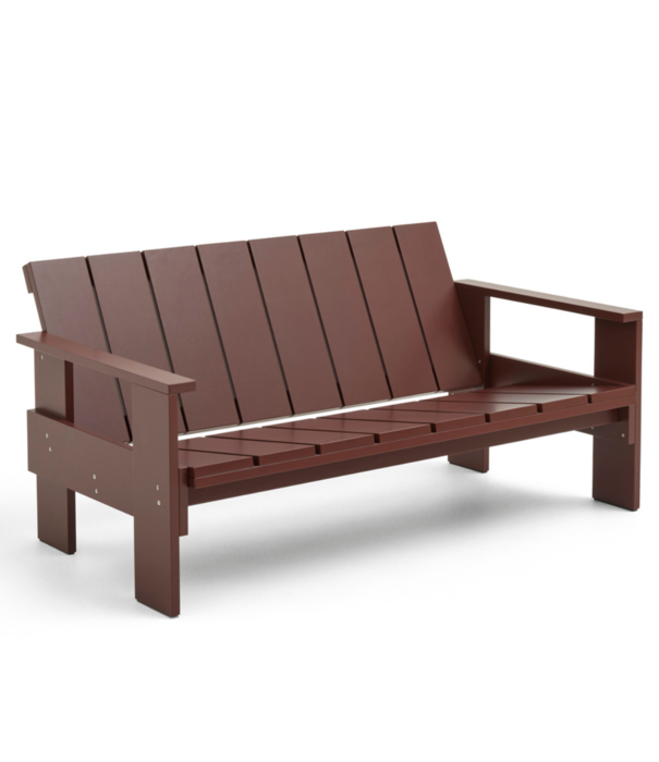 Hay  Hay - Crate Lounge Bench, lacquered  pinewood