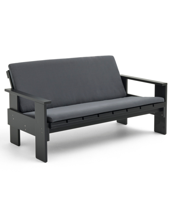 Hay  Hay - Crate Lounge Bench  with Folding Cushion