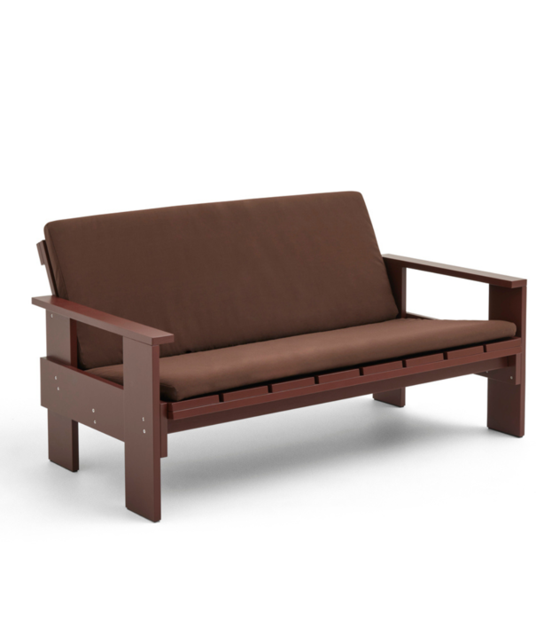 Hay  Hay - Crate Lounge Bench  with Folding Cushion