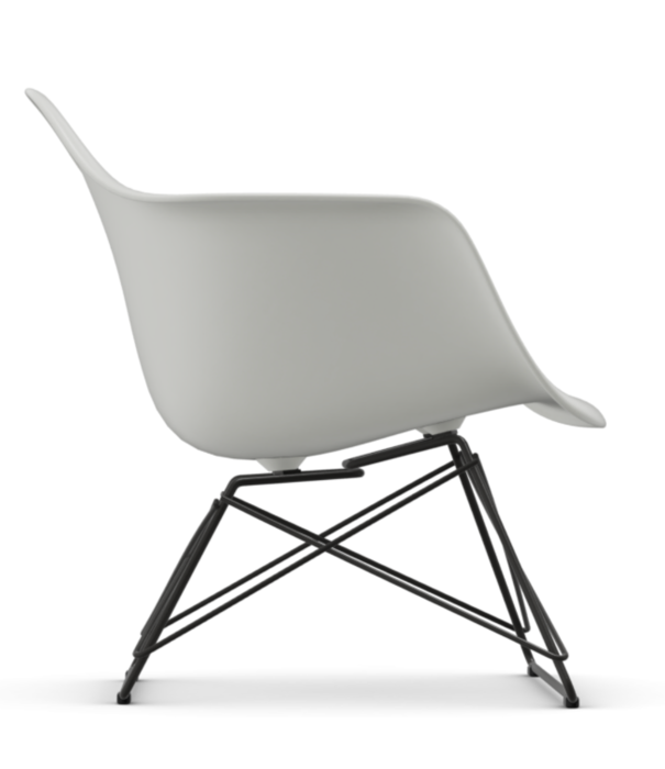 Vitra   LAR Lounge Stoel met arm, zwart onderstel
