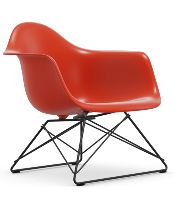 Vitra  Vitra - Eames Plastic Armchair RE LAR onderstel basic dark