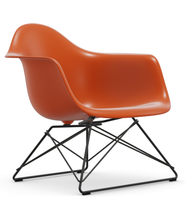 Vitra  Vitra - Eames Plastic Armchair RE LAR base basic dark