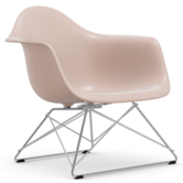 LAR Lounge Armchair, chrome base