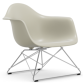 Vitra - Eames Plastic Armchair RE LAR, voet chroom