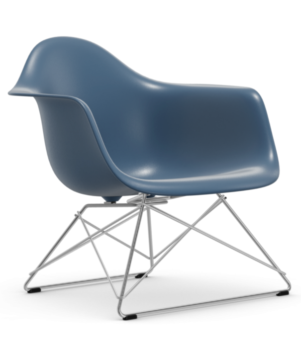 Vitra  Vitra - Eames Plastic Armchair RE LAR, base chrome