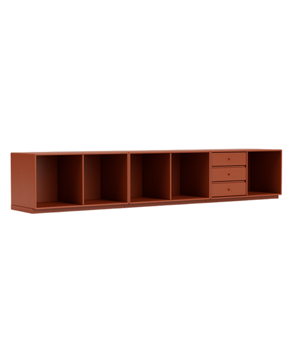 Montana Furniture Montana Selection - Rest bench lage boekenkast met plint H3