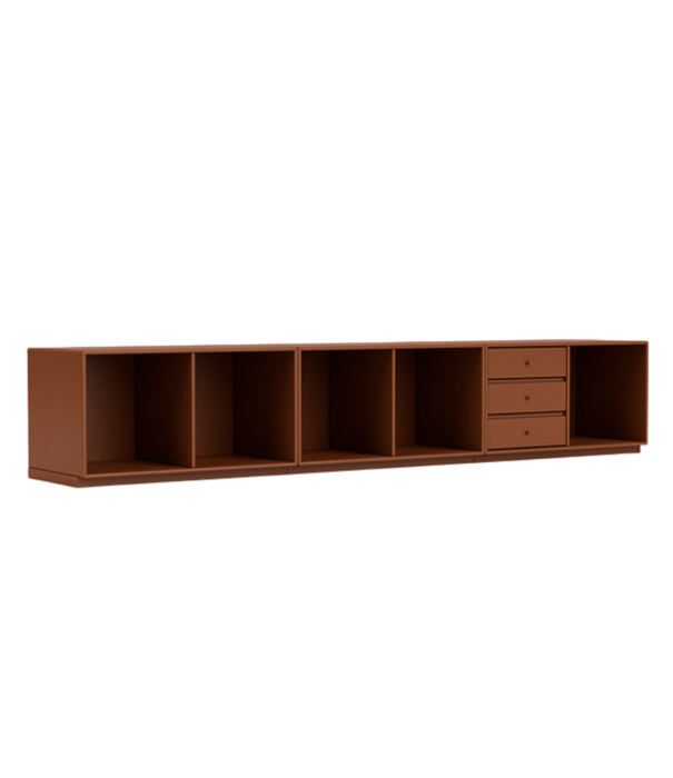 Montana Furniture Montana Selection - Rest bench lage boekenkast met plint H3