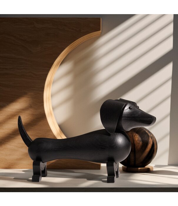Kay Bojesen  Dog black, limited edition