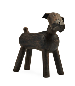 Kay Bojesen - Dog Tim, smoked oak