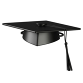 Kay Bojesen - Student Graduation hat zwart