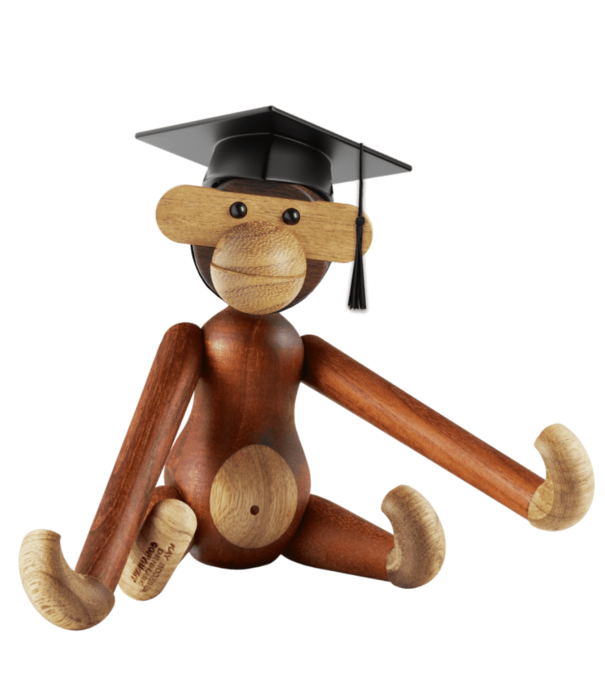 Kay Bojesen  Student Graduation hat black