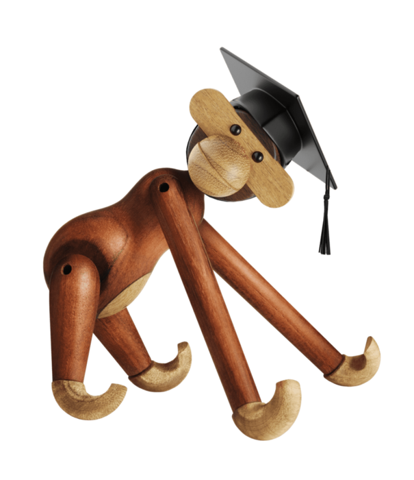 Kay Bojesen  Kay Bojesen Student Graduation hat zwart