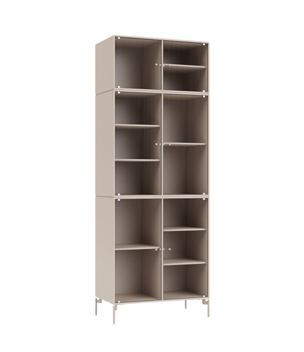 Montana Furniture  Montana Selection Ripple 4 Vitrinekast met poten