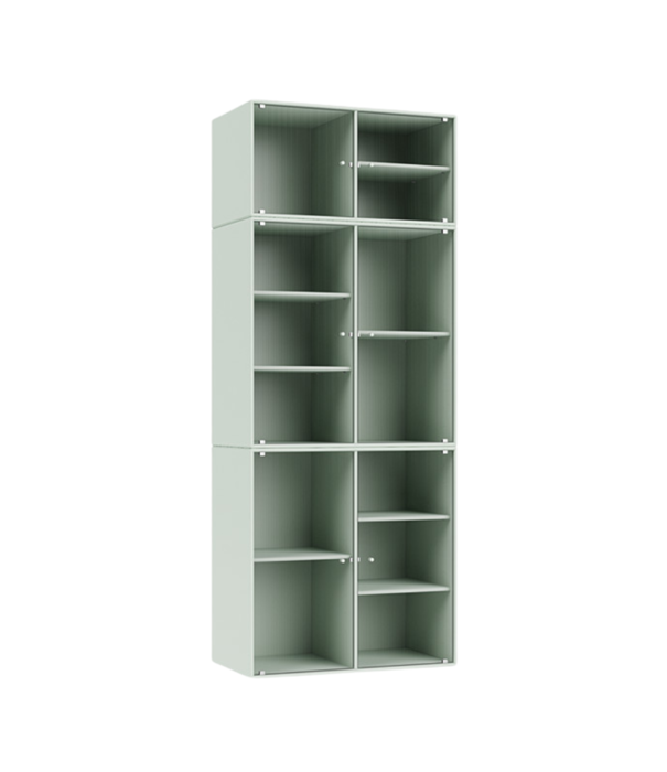 Montana Furniture  Montana Selection Ripple 4 Vitrine Cabinet Wall