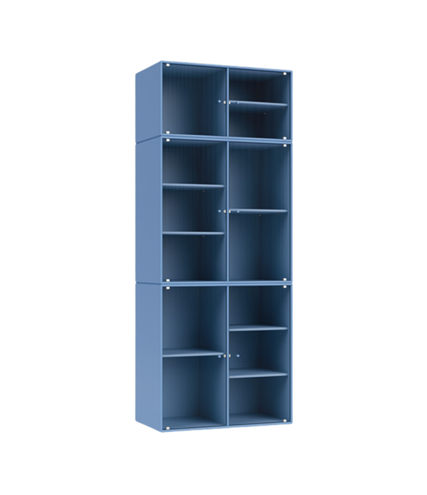 Montana Furniture  Montana Selection Ripple 4 Vitrine Cabinet Wall