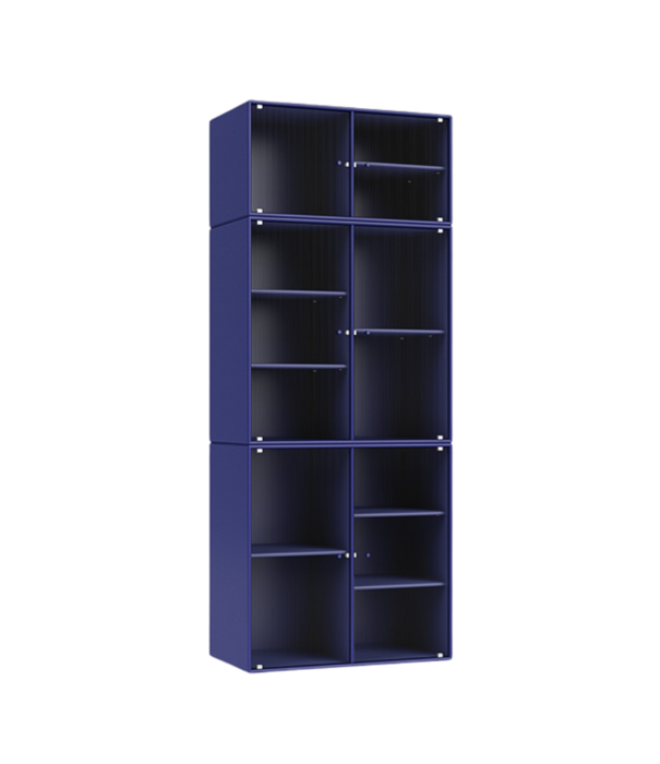 Montana Furniture  Montana Selection Ripple 4 Vitrine Cabinet Wall